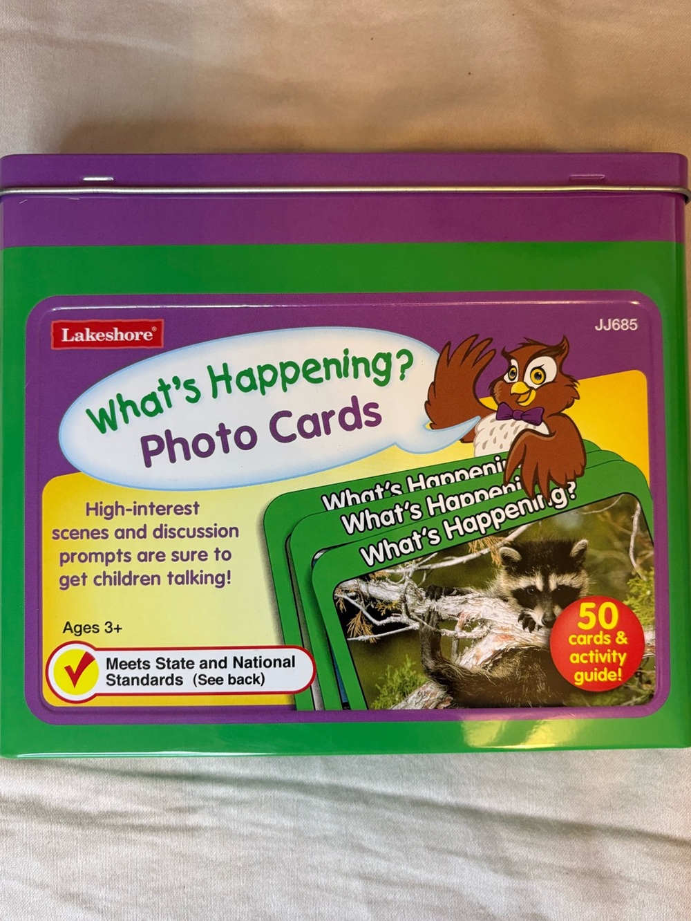 Lakeshore What’s Happening Photo Cards 50 Cards Language Development